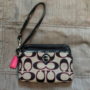 Coach wristlet